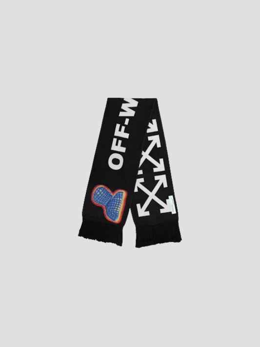 BUFANDA OFF-WHITE SCARF TEMPERATURE FW19