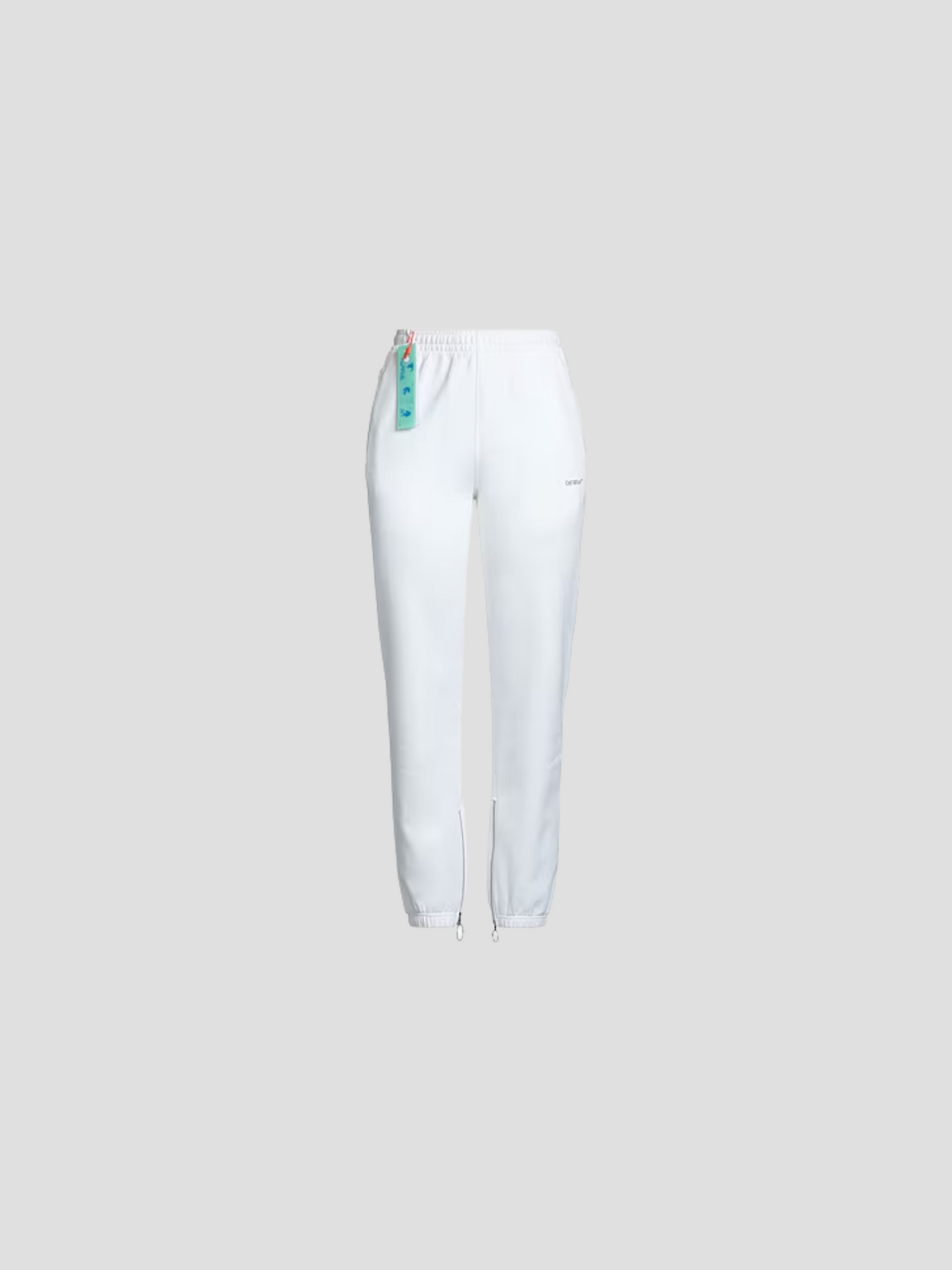 PANTALON OFF-WHITE WHITE CLEAR ARROWS ZIP