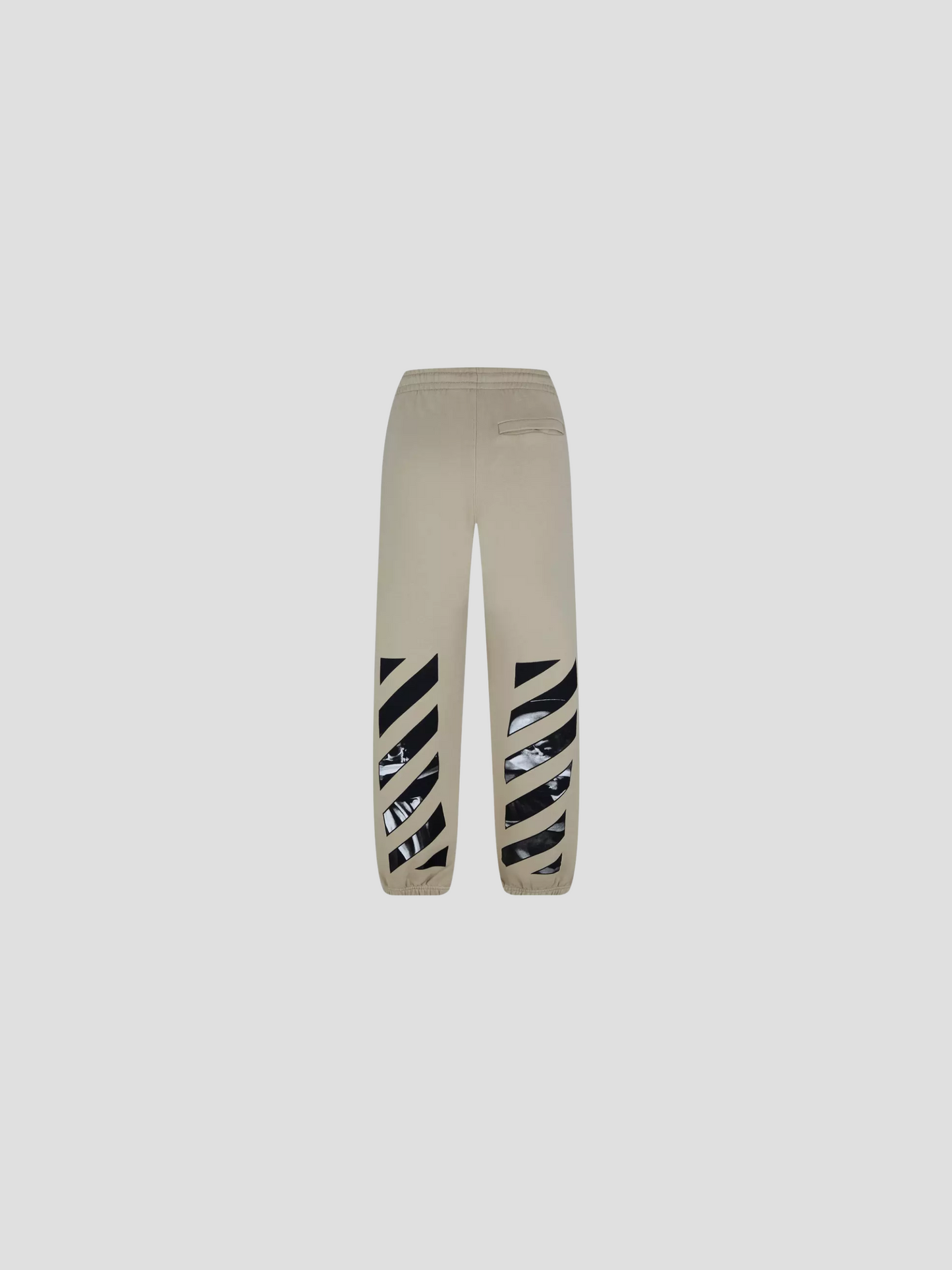 Pantalon Off-white Beig Felpa Caravaggio