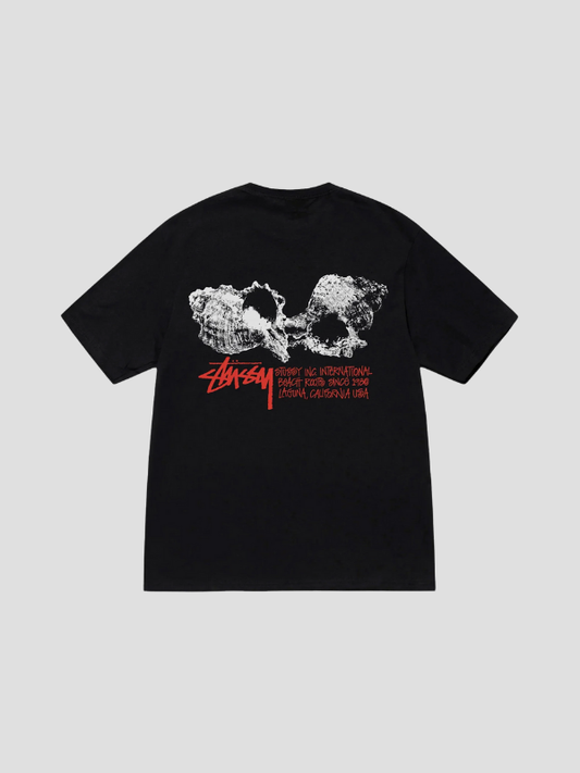 CAMISETA STUSSY BLACK SHELLS TEE