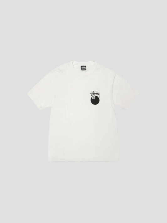 Camiseta Stussy White 8 Ball