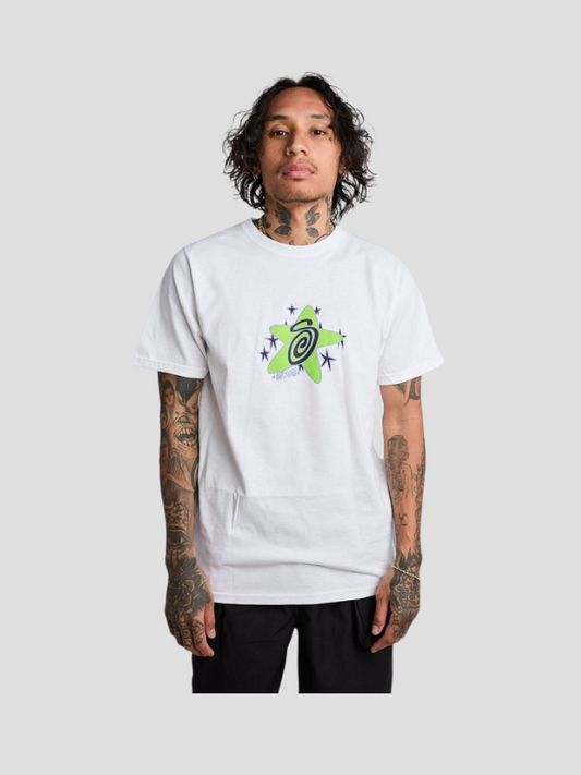 CAMISETA STUSSY WHITE STARS