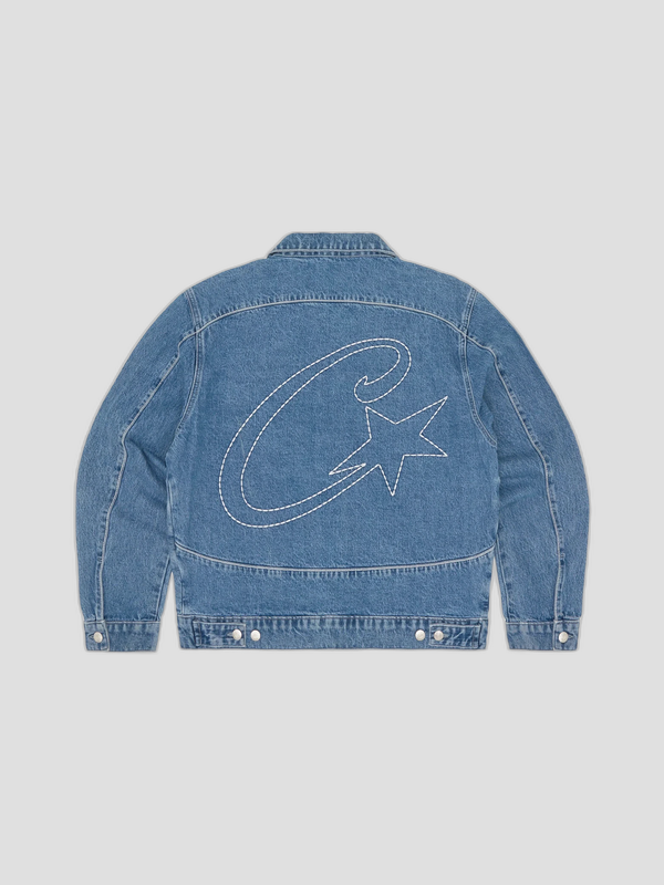 CHAQUETA TEJANA CORTEIZ C-STAR STICH FADED BLUE