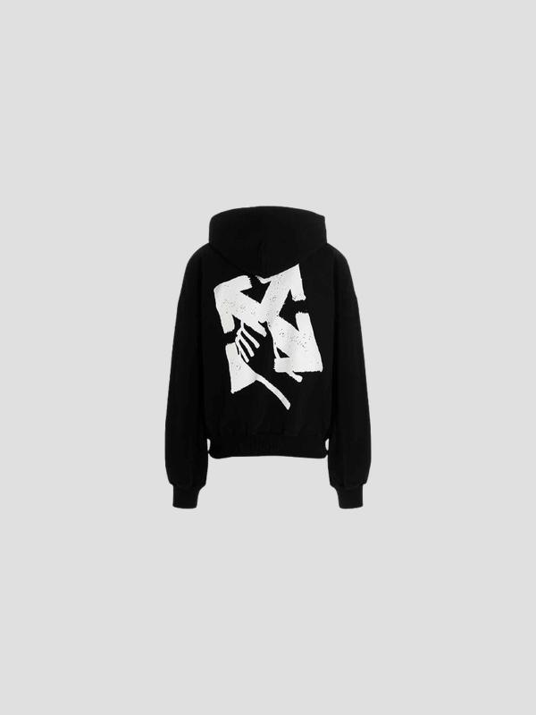 Sudadera Off-white Hand Arrows Cotton Hoodie - Sudadera - View 2