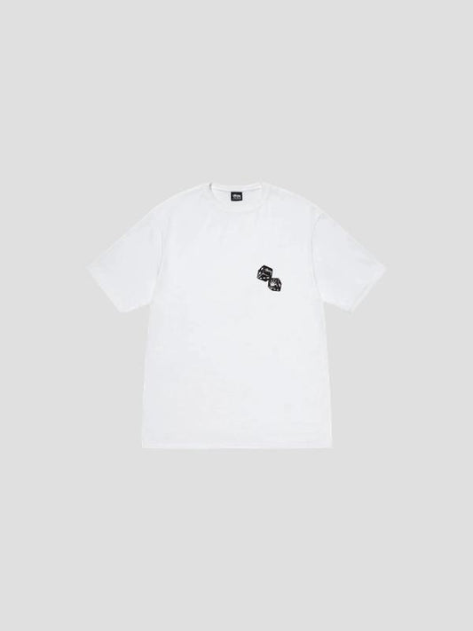 Camiseta Stussy Shakers Tee White - Camiseta - View 1