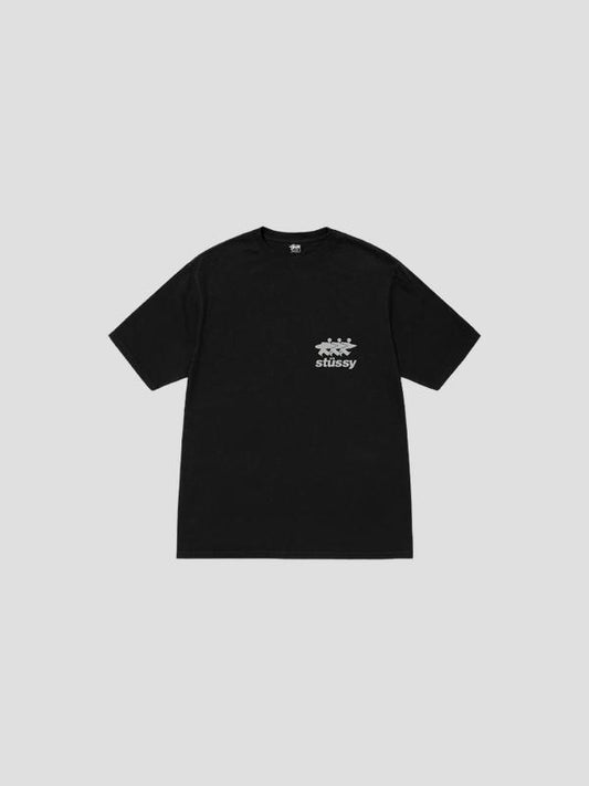 Camiseta Stussy Surfwalk Tee Black Pigment - Camiseta - View 1