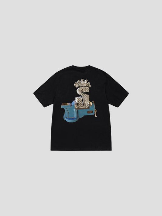 Camiseta Stussy Tuff Stuff Black - Camiseta - View 2