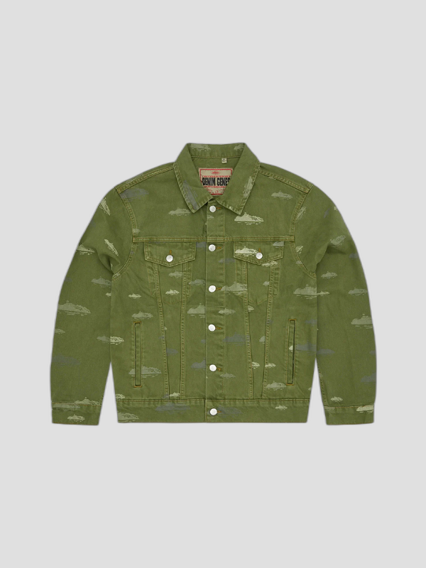 CHAQUETA TEJANA CORTEIZ ALCATRAZ PATTERN KHAKI