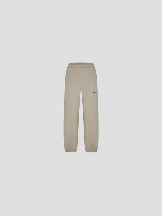 Pantalon Off-white Beig Felpa Caravaggio