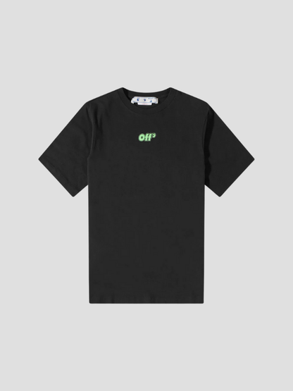 CAMISETA OFF-WHITE SS20 RAVE FLYER SKATE BLACK