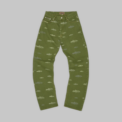 PANTALON CORTEIZ ALCATRAZ PATTERN KHAKI