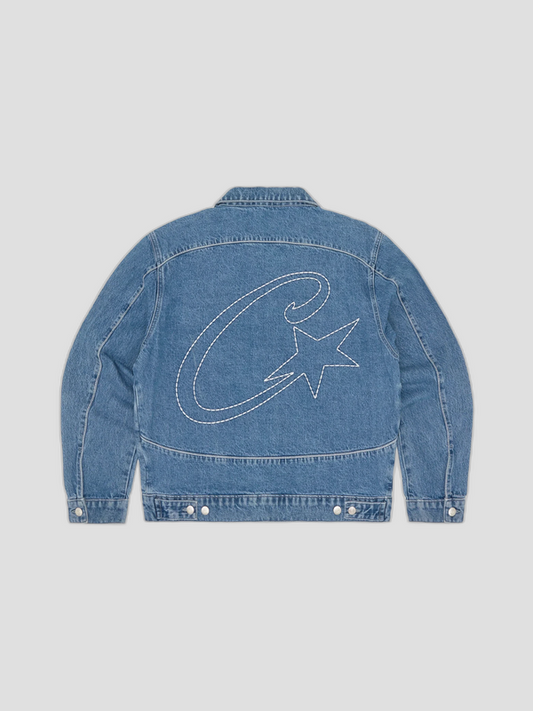 CHAQUETA TEJANA CORTEIZ C-STAR STICH FADED BLUE
