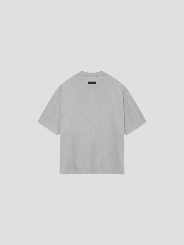 Camiseta Essentials Fear Of God Gray Cream Arch Logo - Camiseta - View 1