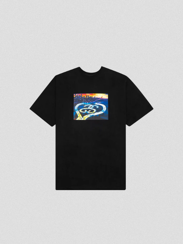 Camiseta Stussy Highway Tee Black