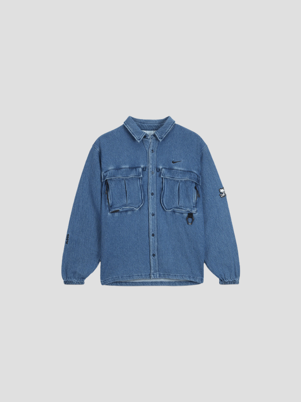 Chaqueta Denim Shirt Nike X Nocta Opal Lily
