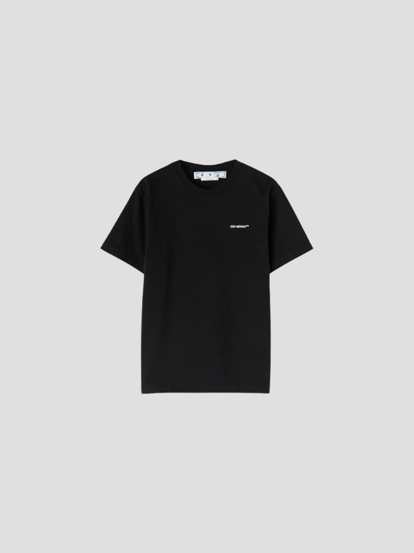 Camiseta Off-white Wave Outline Black