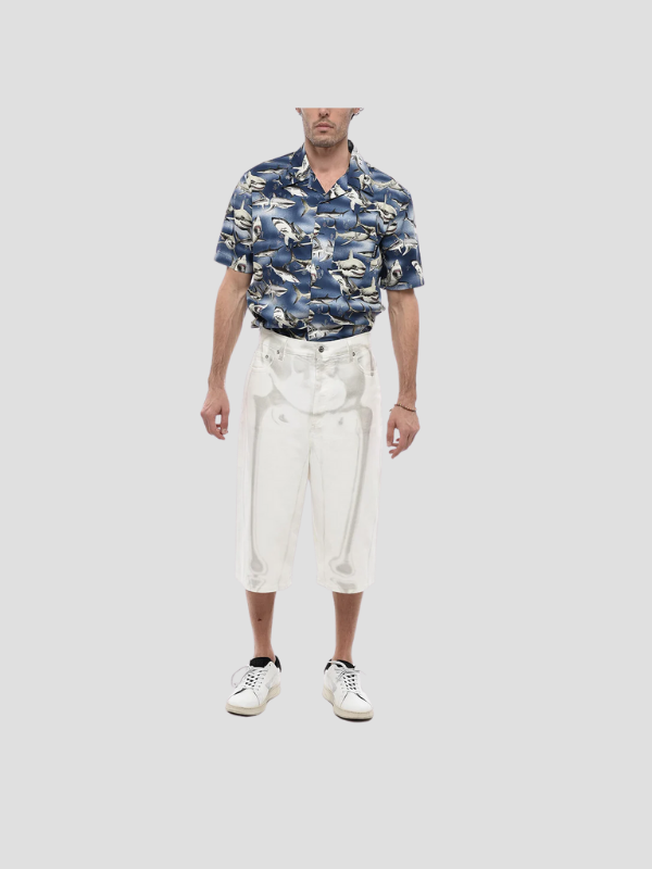 PANTALON OFF-WHITE BODY SCAN BONE 31