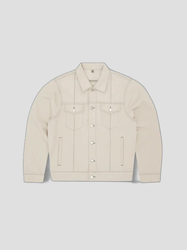CHAQUETA TEJANA CORTEIZ C-STAR STICH NATURAL