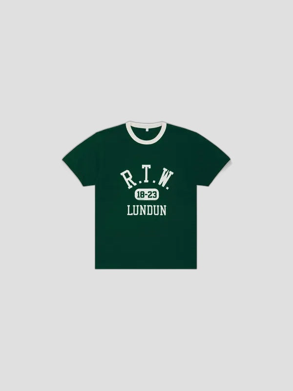 CAMISETA CORTEIZ COLLEGE RINGER TEE FOREST GREEN