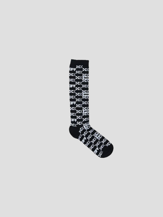 Calcetines Off-white Black White Monogram Logos