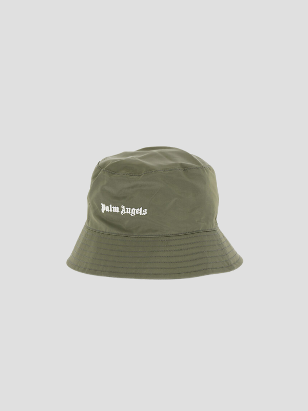 BUCKET HAT PALM ANGELS OLIVE