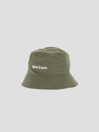 BUCKET HAT PALM ANGELS OLIVE